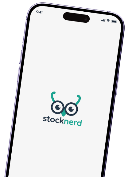 Stocknerd mobile app splash screen